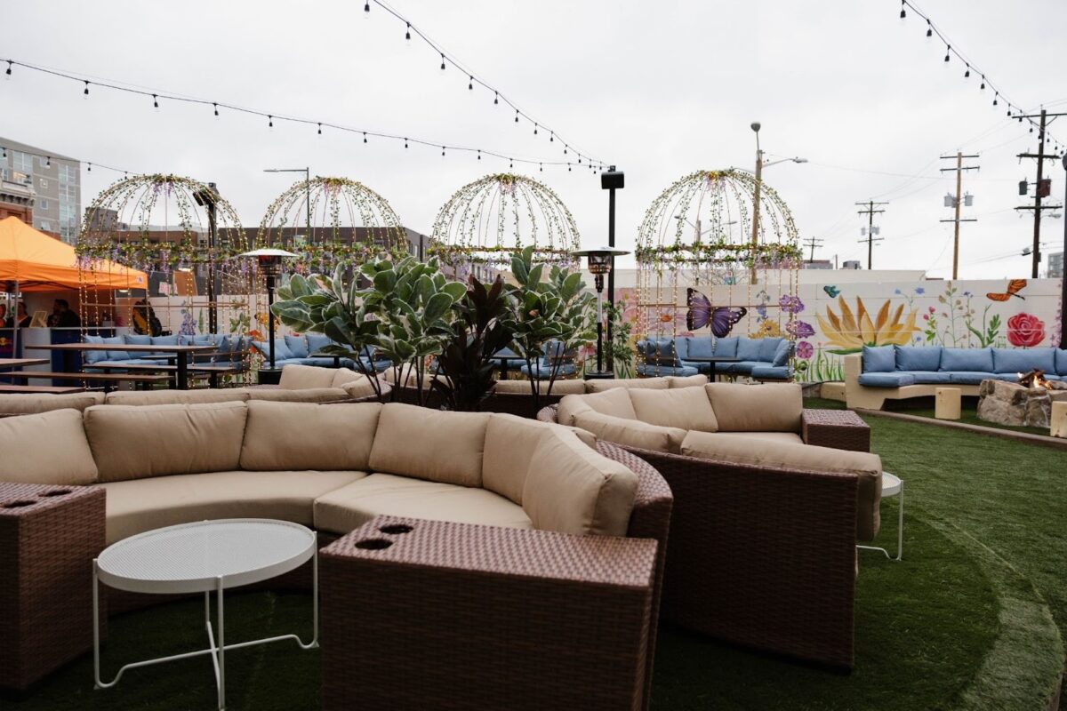 Take a seat on Wonderyard’s whimsical patio | Photo by Wonderyard Garden + Table - DiningOut Take a seat on Wonderyard’s whimsical patio | Photo by Wonderyard Garden + Table