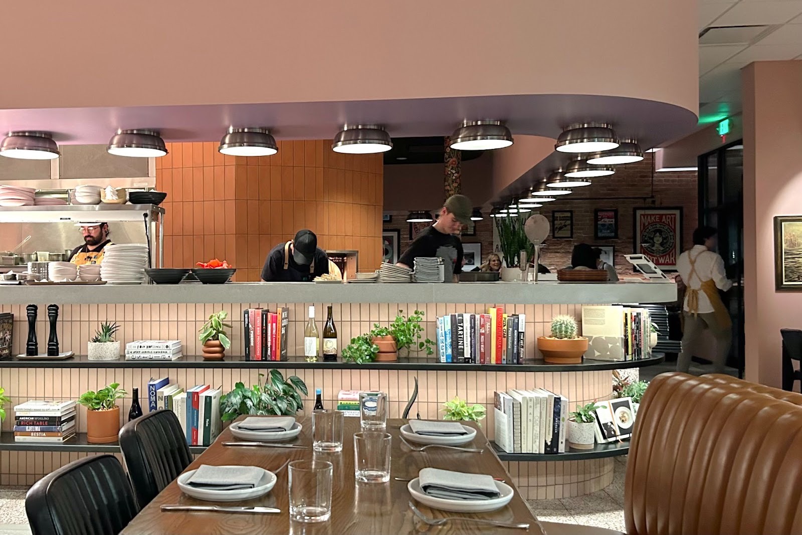 A glimpse at the interior of Bin 707 Foodbar | Photo by Abigail Bliss