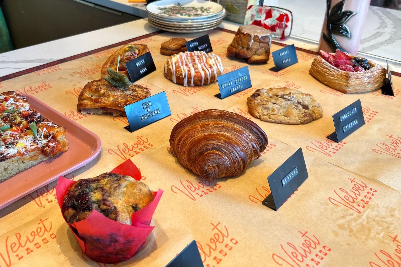 The pastry selection frequently rotates | Photo by Abigail Bliss