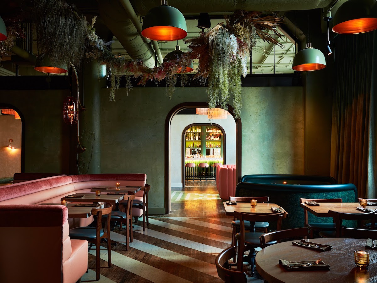 image1 - DiningOut The interior of Atrium cocktail bar in Ponce City Market, Atlanta. | Photo by Angie Webb