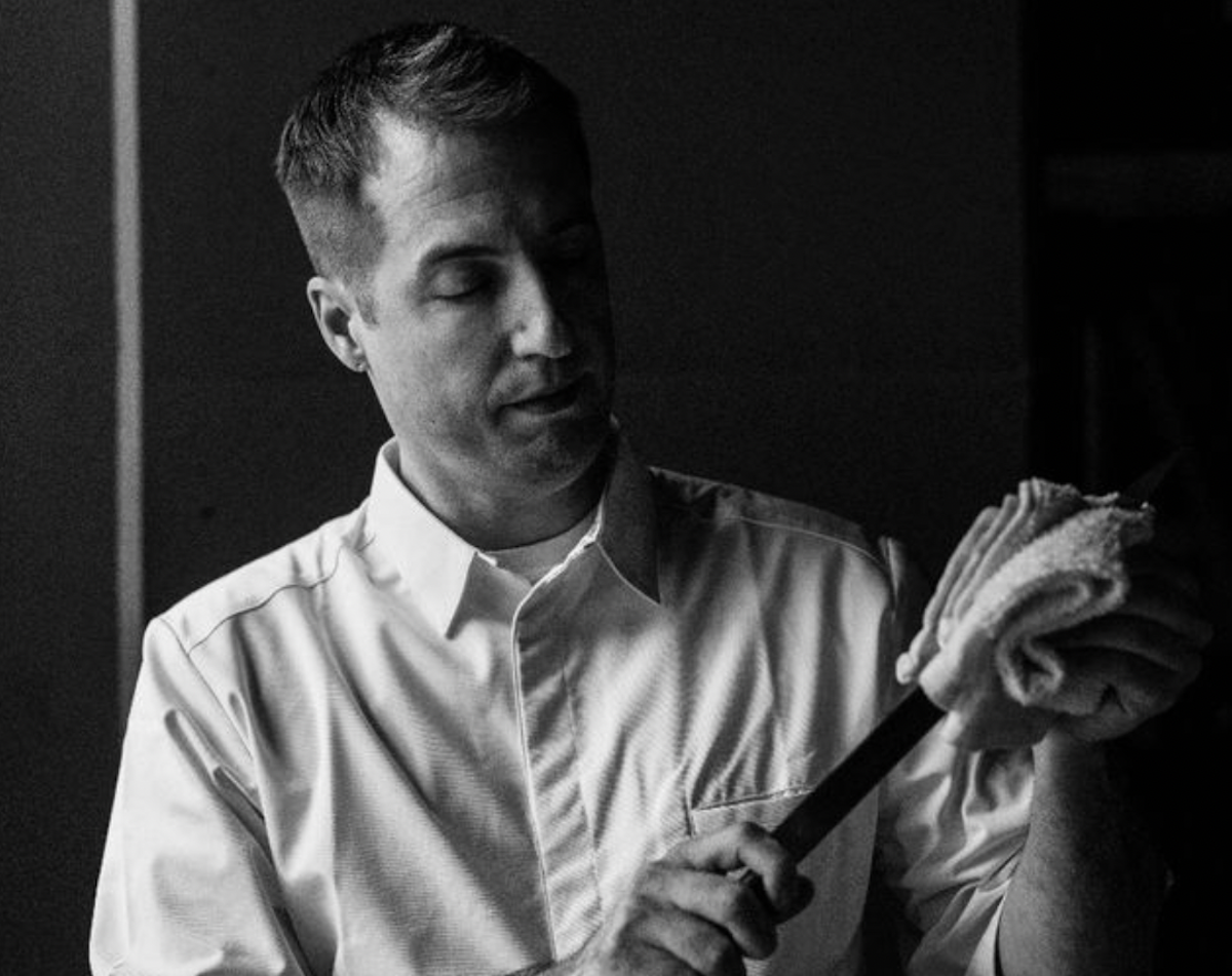 Chef J. Trent Harris, executive chef at Mujō  in Atlanta. | Photo by Andrew Thomas Lee 