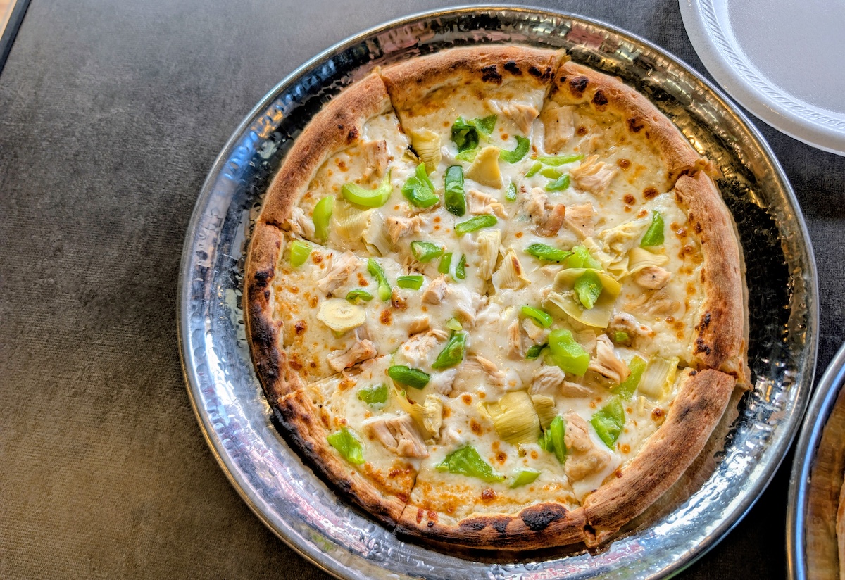 Build your own pizza or order from the menu. | Photo by Linnea Covington