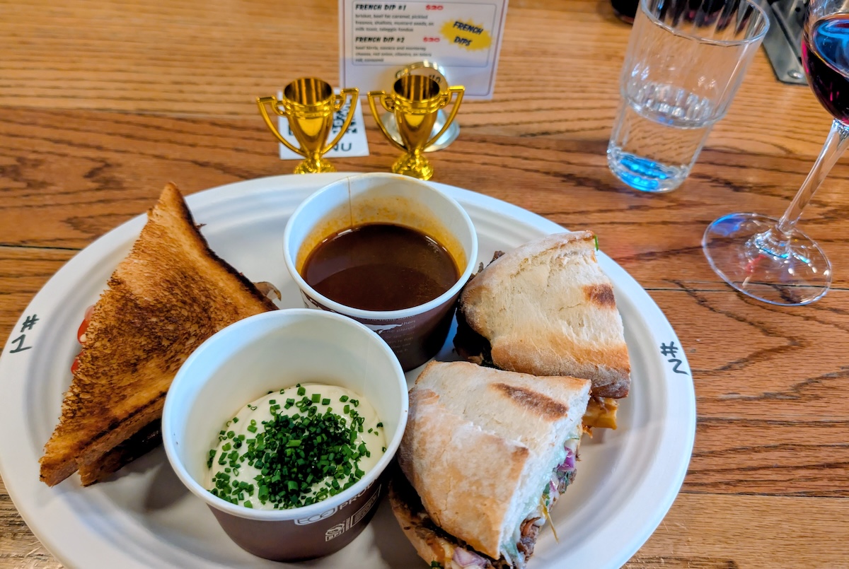 pony_up_french_dip_showdown_by_Linnea_Covington - DiningOut The French Dip Showdown at Pony Up continues. | Photo by Linnea Covington