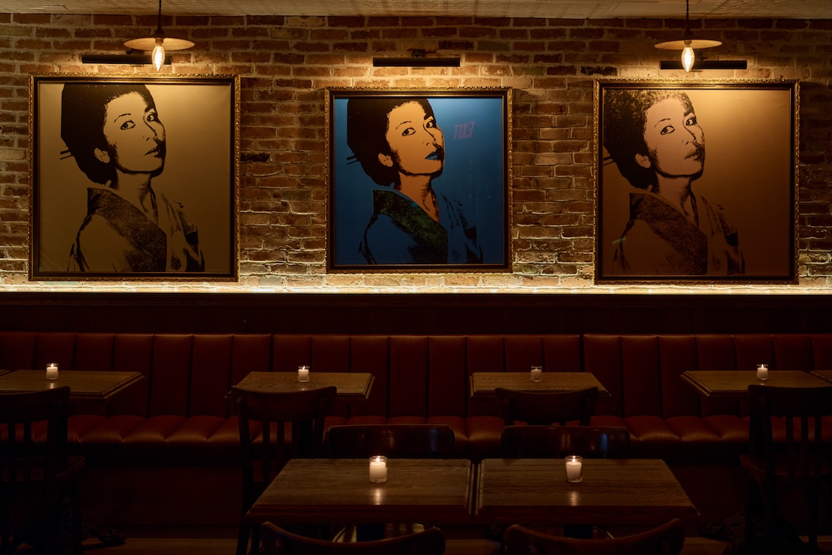 The sleek space housing Sip and Guzzle in NYC. | Photo by Sasha Arutyunova