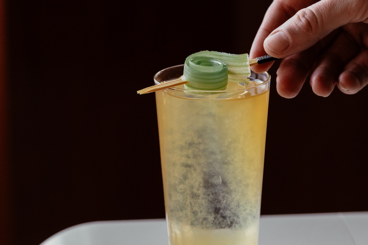 shmuck_nyc_Bread with Tomatoes 4 - DiningOut shmuck. serves cocktails inspired by food, like the Bread With Tomatoes. | Photo courtesy of shmuck.