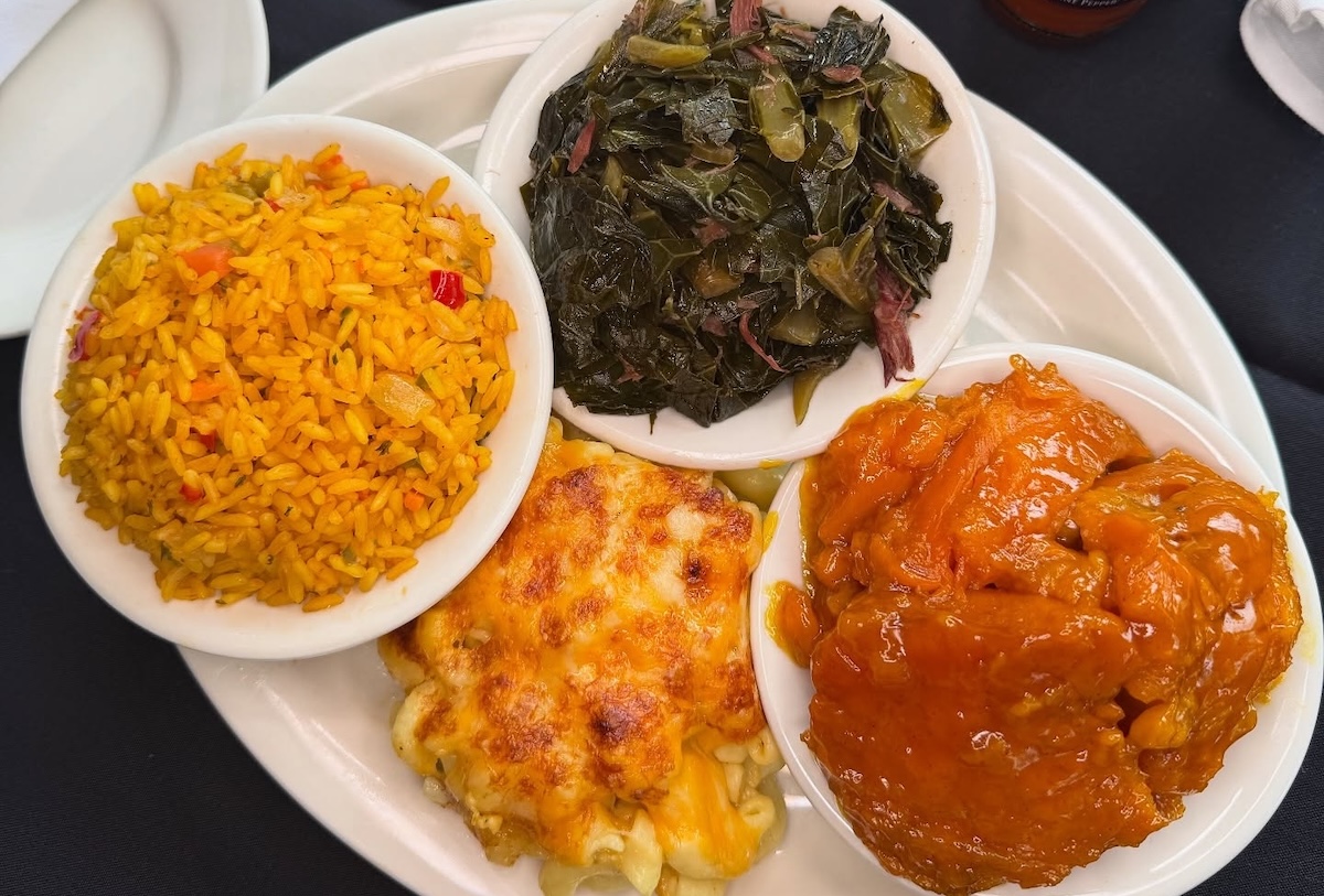 Get all the soul food sides. | Photo courtesy of Sylvia's Restaurant