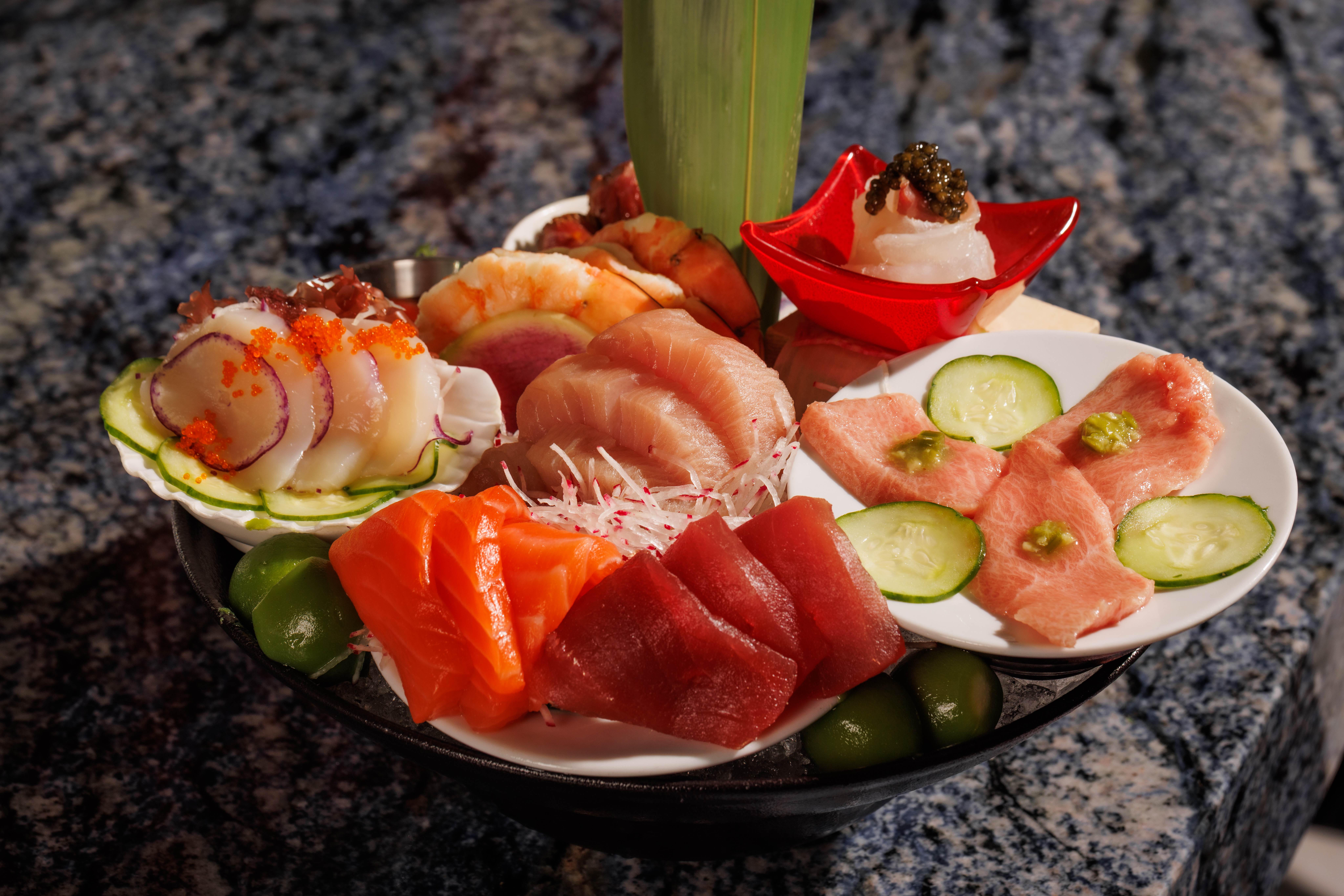 Sashimi at Dee Lincoln. | Photo by S. Reynolds