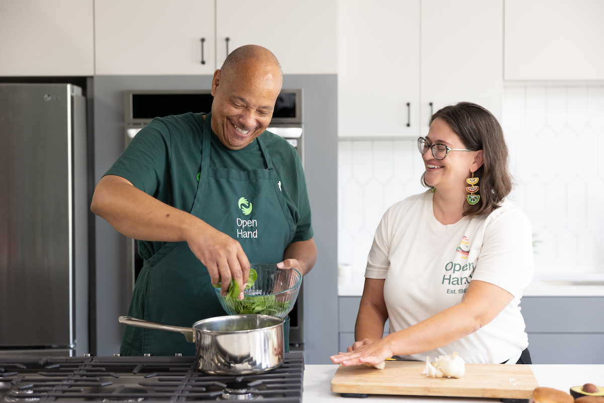 Open Hand recently launched its workforce development initiative—an 11-week culinary training program designed to assist individuals who come from challenging backgrounds. | Photo by Open Hand Atlanta
