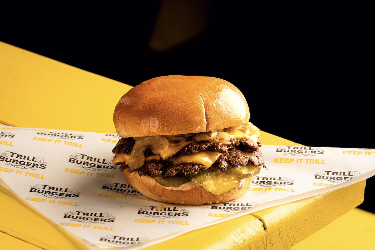 The OG Burger at Trill Burgers. | Photo by Trill Burgers