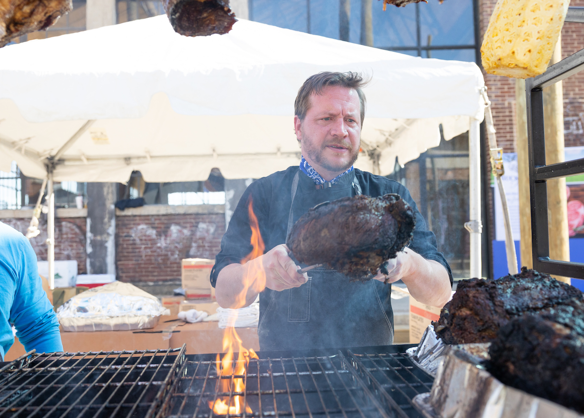 940A7990 - DiningOut Attendees got an up close look at all the grilling action during the Buckhead Experience at RARE Atlanta. | Photo by Addison Hill Photo