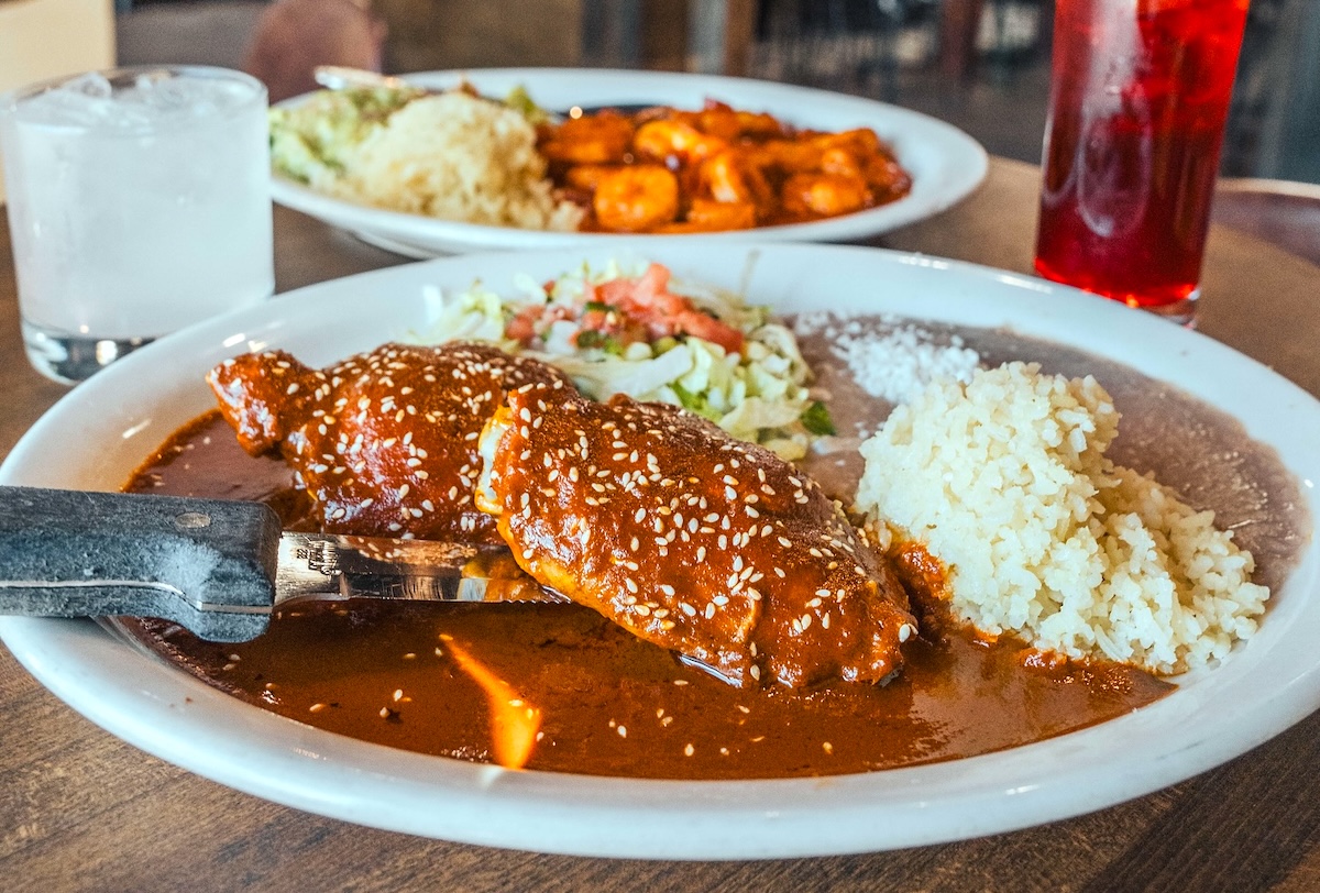 The mole here is one of the best in Denver. | Photo courtesy of Adelitas Cocina y Cantina