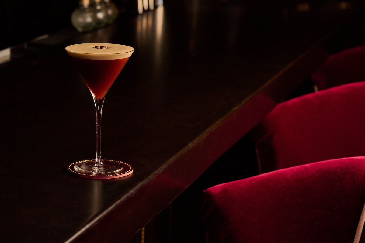 Espresso martini at Clark's Steakhouse. | Photo by Angie Webb