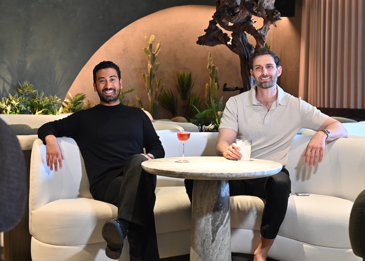 Army Sadeghi and Brandon Duliakas at 1111. | Photo by Alex Montoya