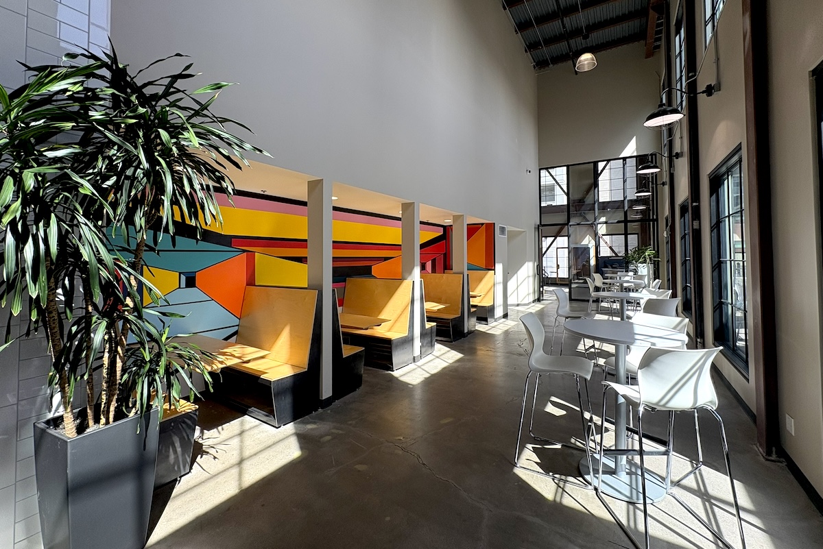 Inside the new Bad Rabbit Coffee in RiNo. | Photo by Sara Rosenthal