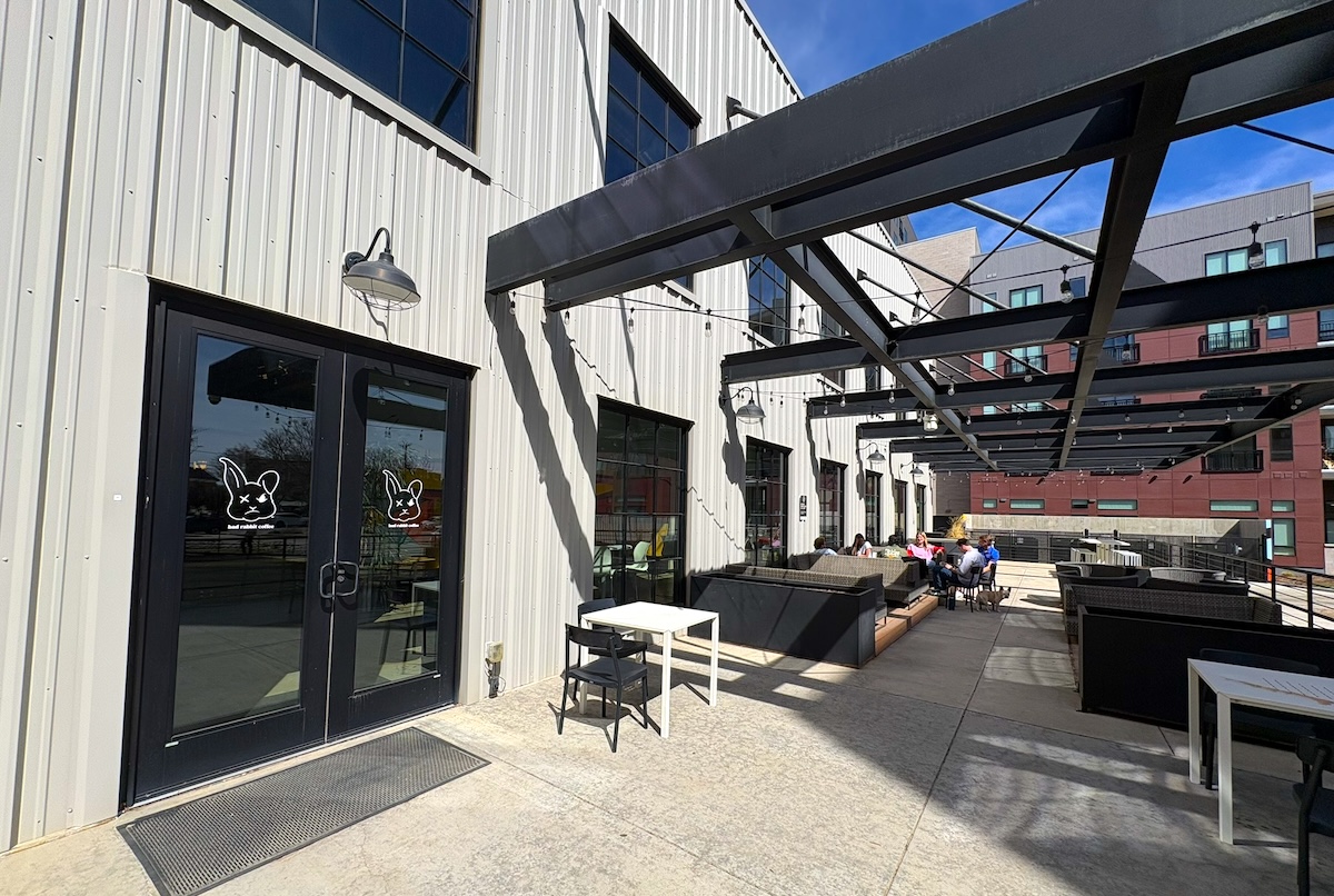 The front patio has a lot of outdoor seating. | Photo by Sara Rosenthal