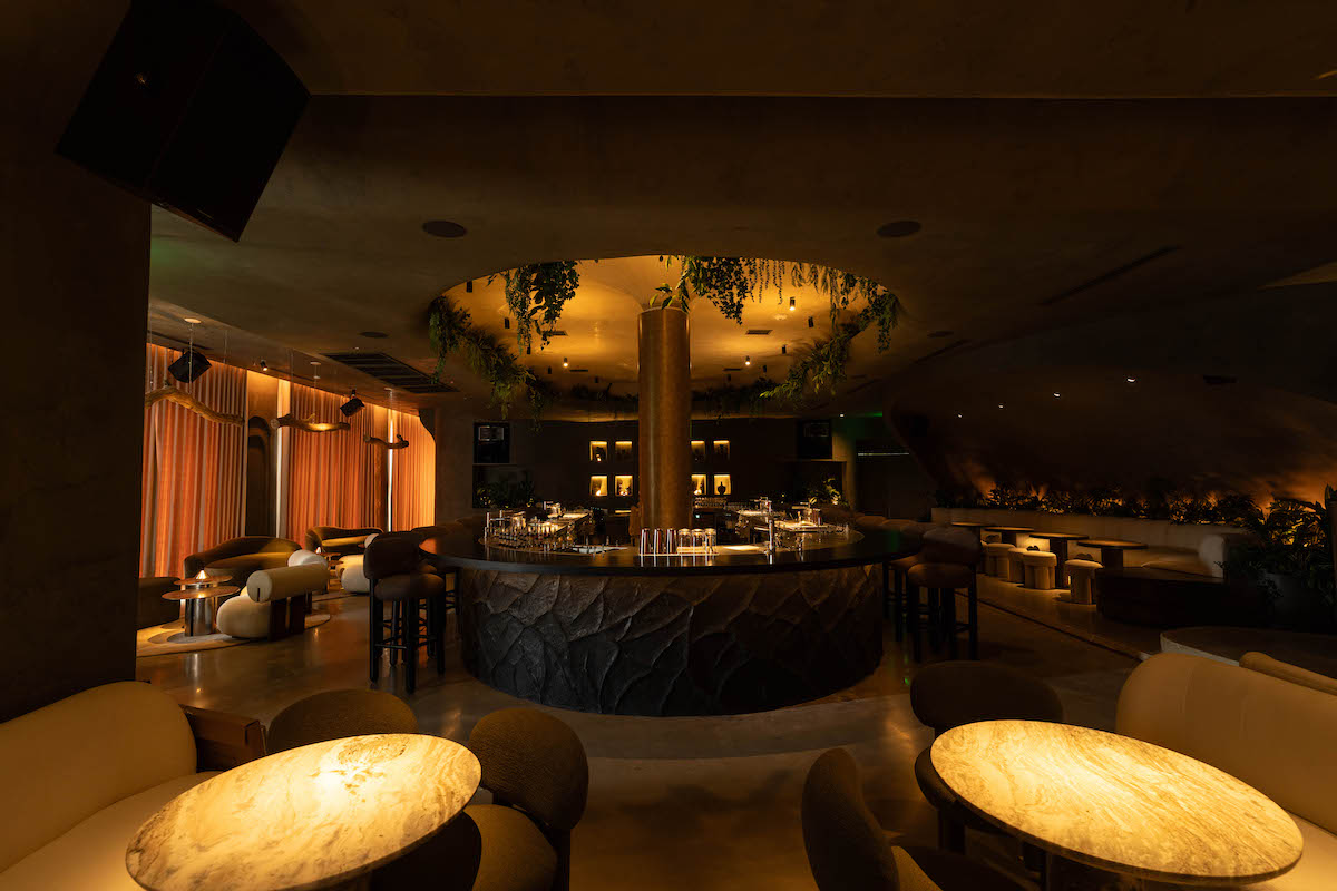 The low-lit bar at 1111. | Photo by Jason Haas