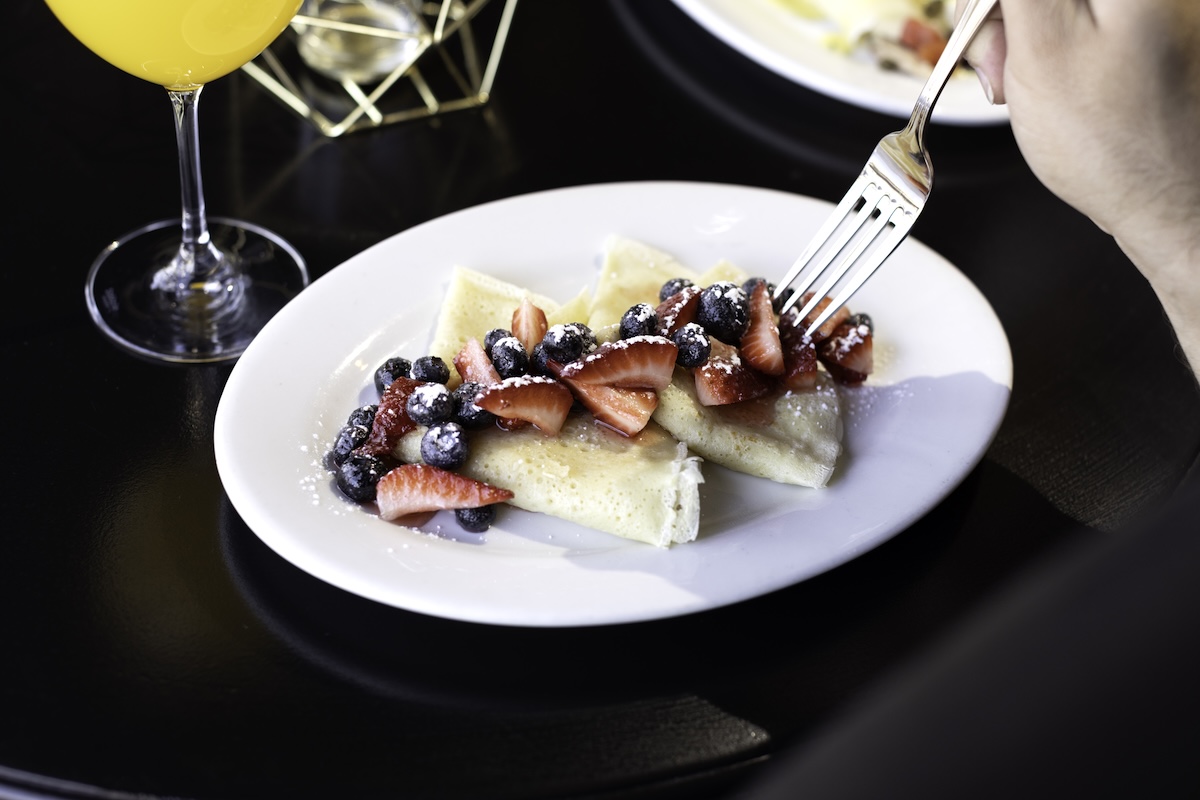 Crepes for brunch. | Photo courtesy of Bistro Vendome