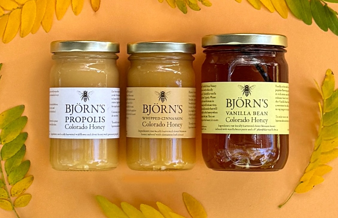 Local honey plays a big part in the hotel and its restaurants. | Photo courtesy of Bjorn's Colorado Honey