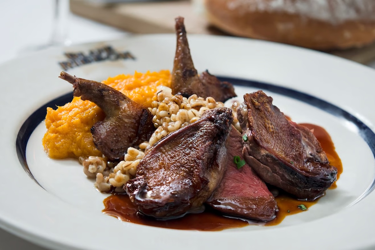 Blue Ribbon Brasserie_NYC_duck - DiningOut The first in a line of great restaurants. | Photo courtesy of Blue Ribbon Brasserie