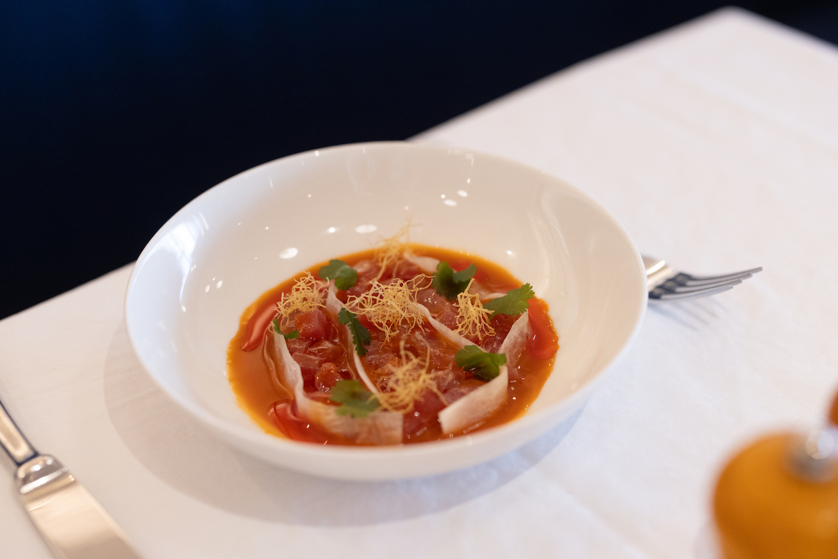 Bluefin tuna at Frenchie. | Photo by Chase Hall