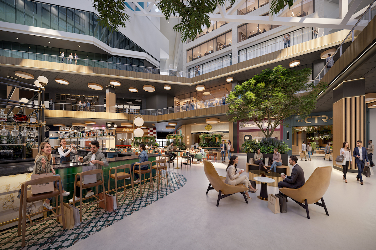 A rendering of CTR Food Works, set to open late this spring. | Photo by CTR Food Works