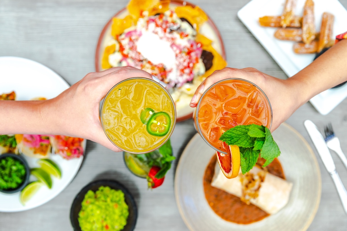 Cheers with a Margarita. | Photo courtesy of Centro Mexican Kitchen