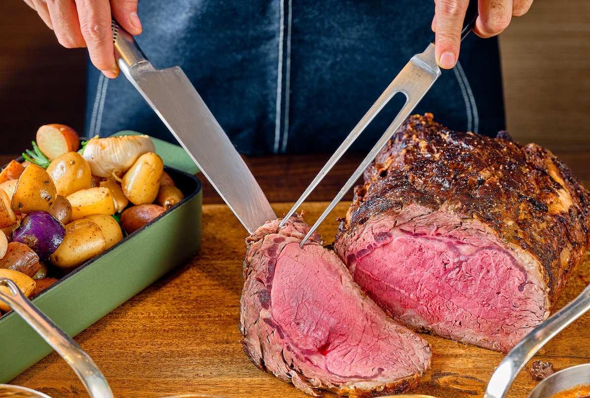 The glorious prime rib. | Photo courtesy of Courtesy of Hyatt Regency Denver
