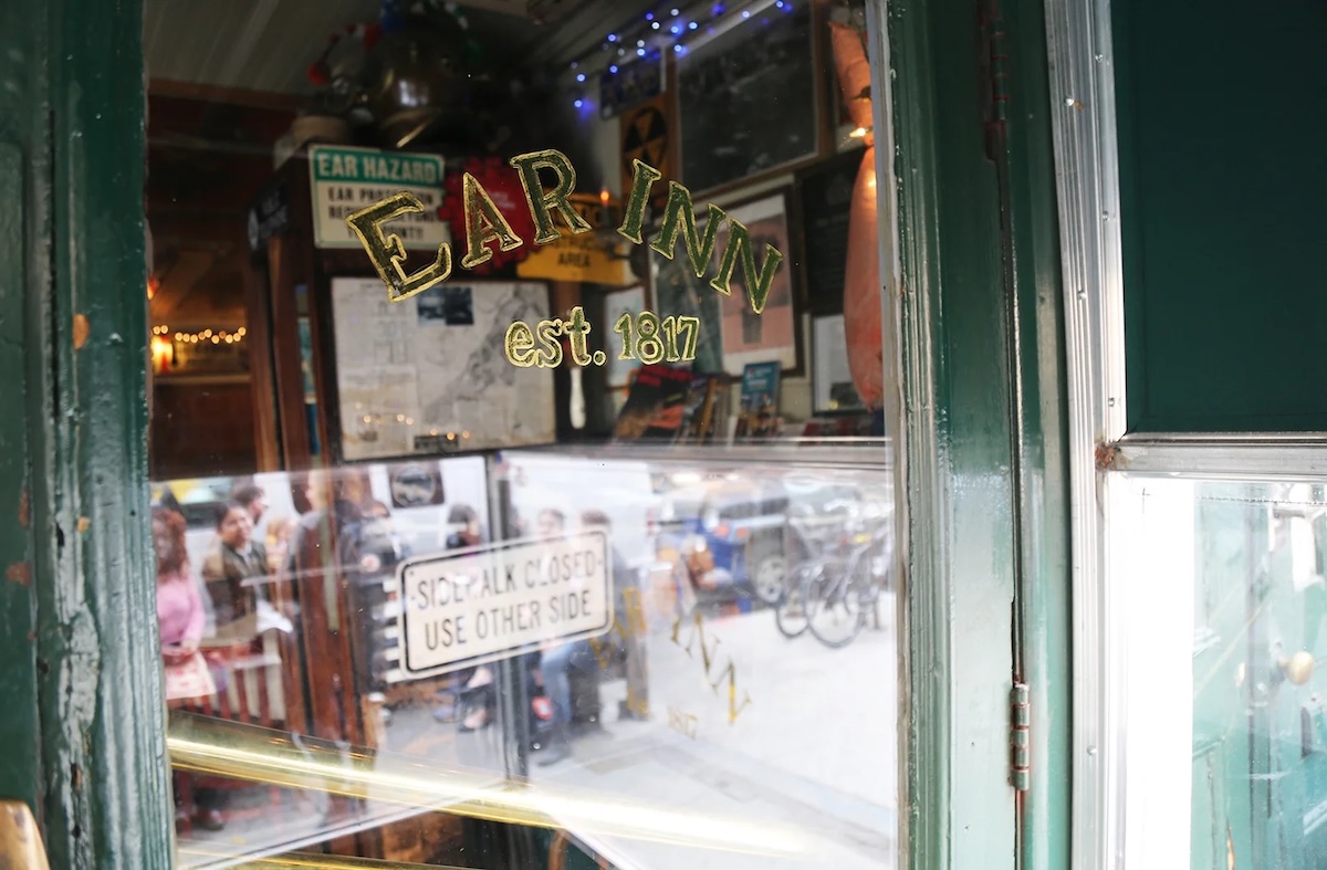 Ear_Inn_SOHO_NYC - DiningOut This is the oldest bar in New York City that's continuously served alcohol since opening in 1817. | Photo courtesy of Ear Inn
