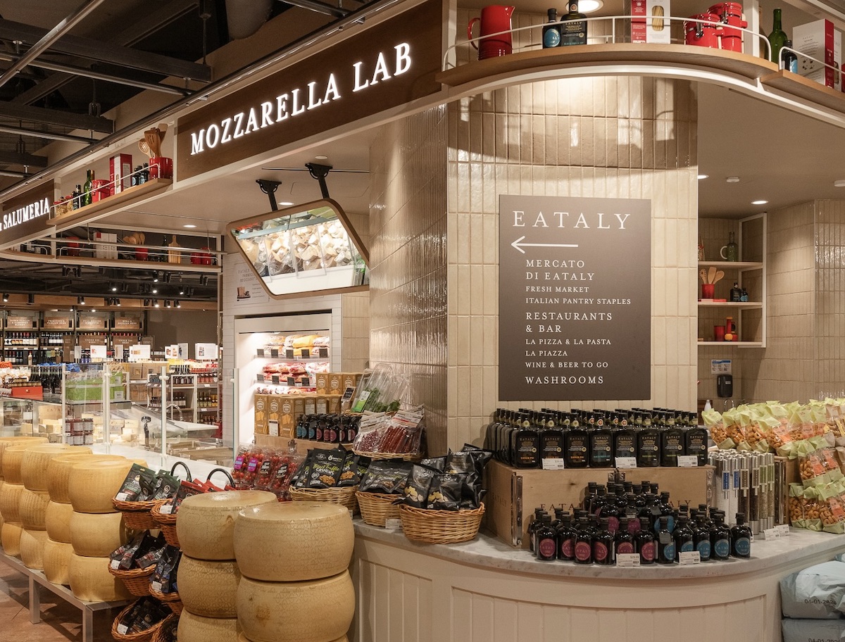 Eataly Dallas - DiningOut Inside Eataly Dallas, the Mozzarella Lab anchors a vibrant Italian marketplace. | Photo by Eataly Dallas
