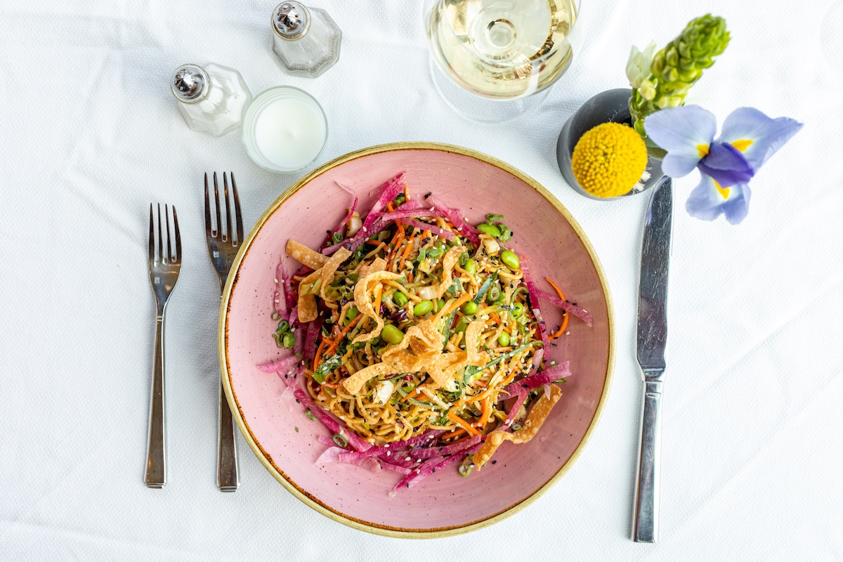 The vegan Yaki Soba Noodles. | Photo by Jill's Restaurant