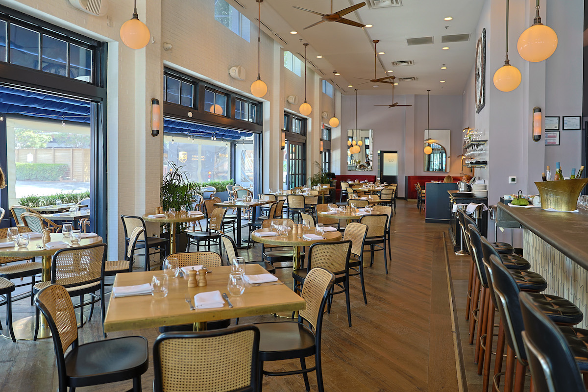 The light-filled interiors at Knox Bistro. | Photo by Beckley