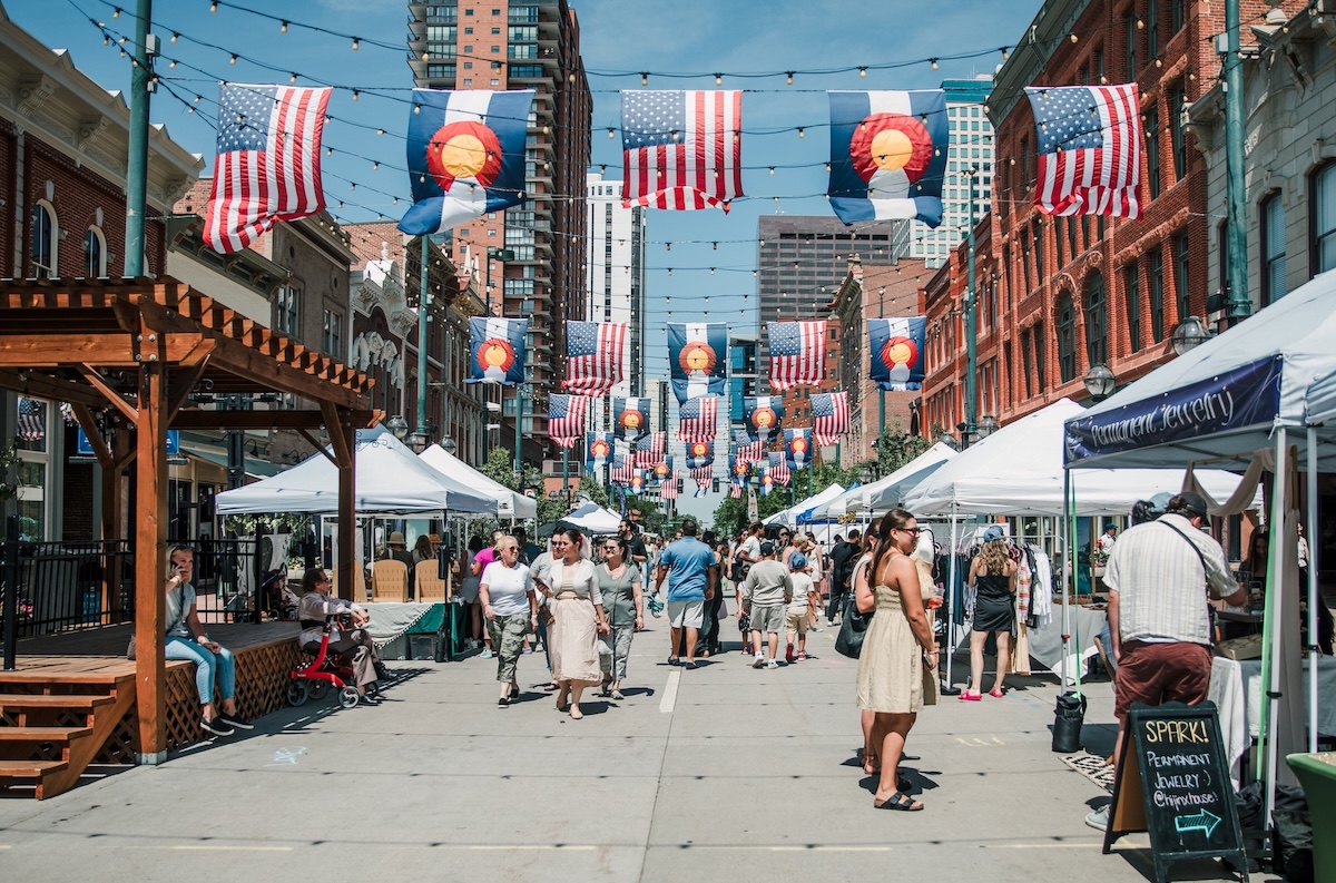 Celebrate the season in Denver. | Photo courtesy of Larimer Square
