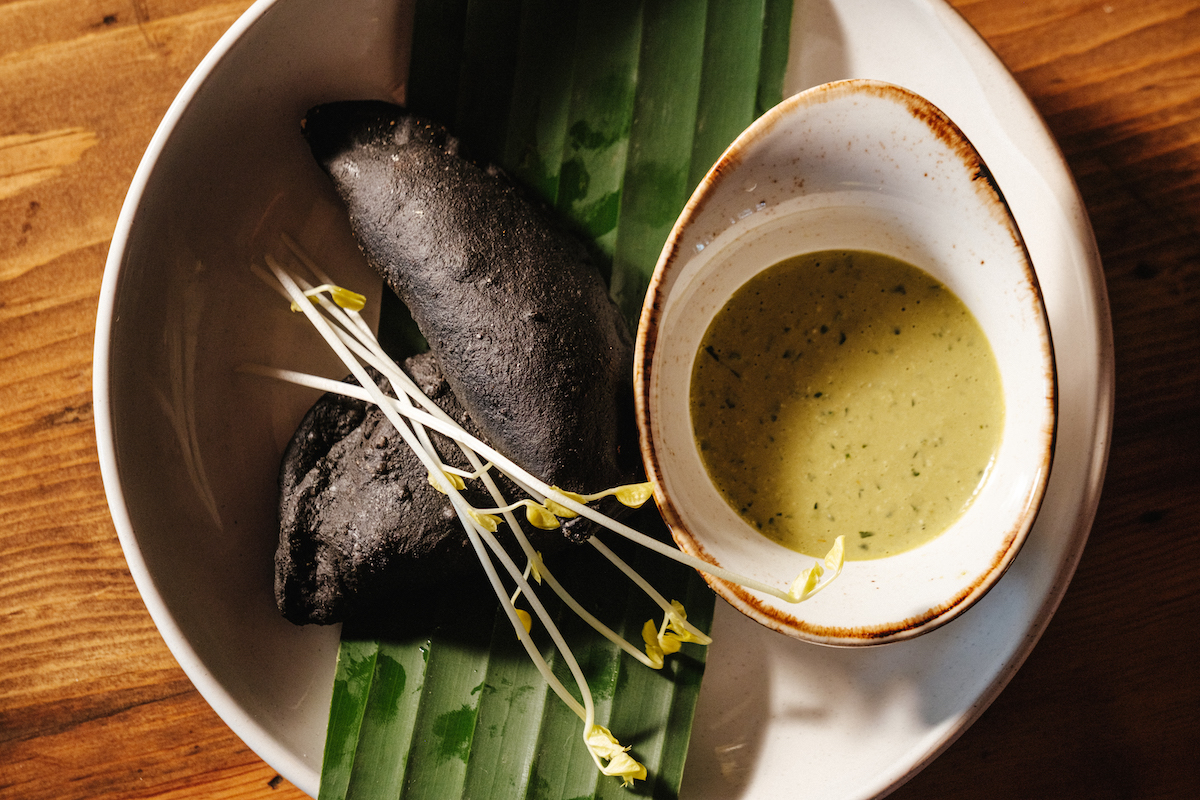 Lobster empanadas at Exilio Latin Flair. | Photo by Chris Quit Nguyen