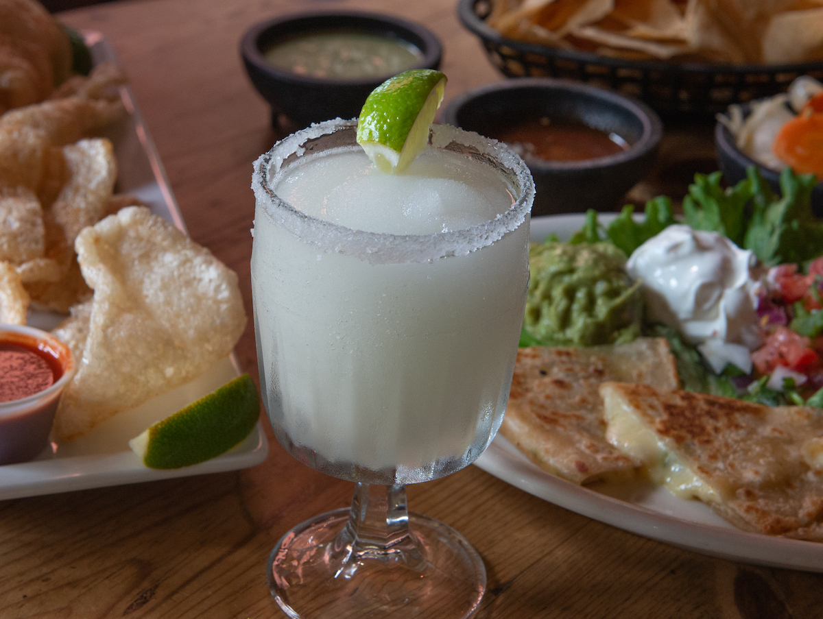 A frosty frozen margarita with happy hour staples at Molina's. | Photo by Dragana Harris 