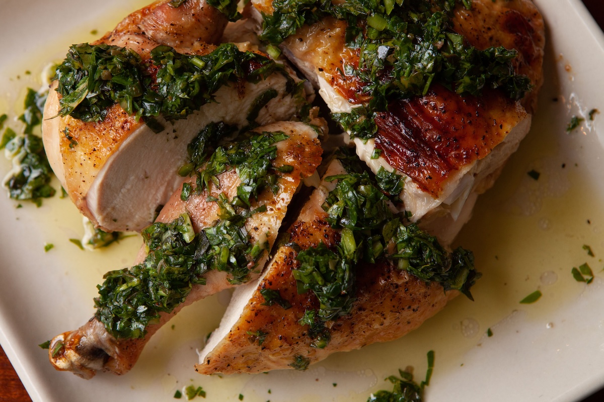 One of the best roasted chickens in the city can be found at Barbuto. | Photo by Jeffrey Prehn