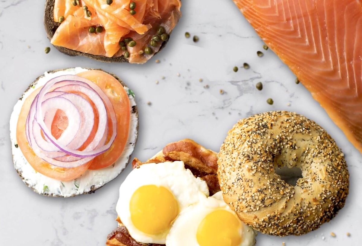 Visit this iconic, not-in-Brooklyn bagel shop. | Photo courtesy of Brooklyn Bagel & Coffee Co.