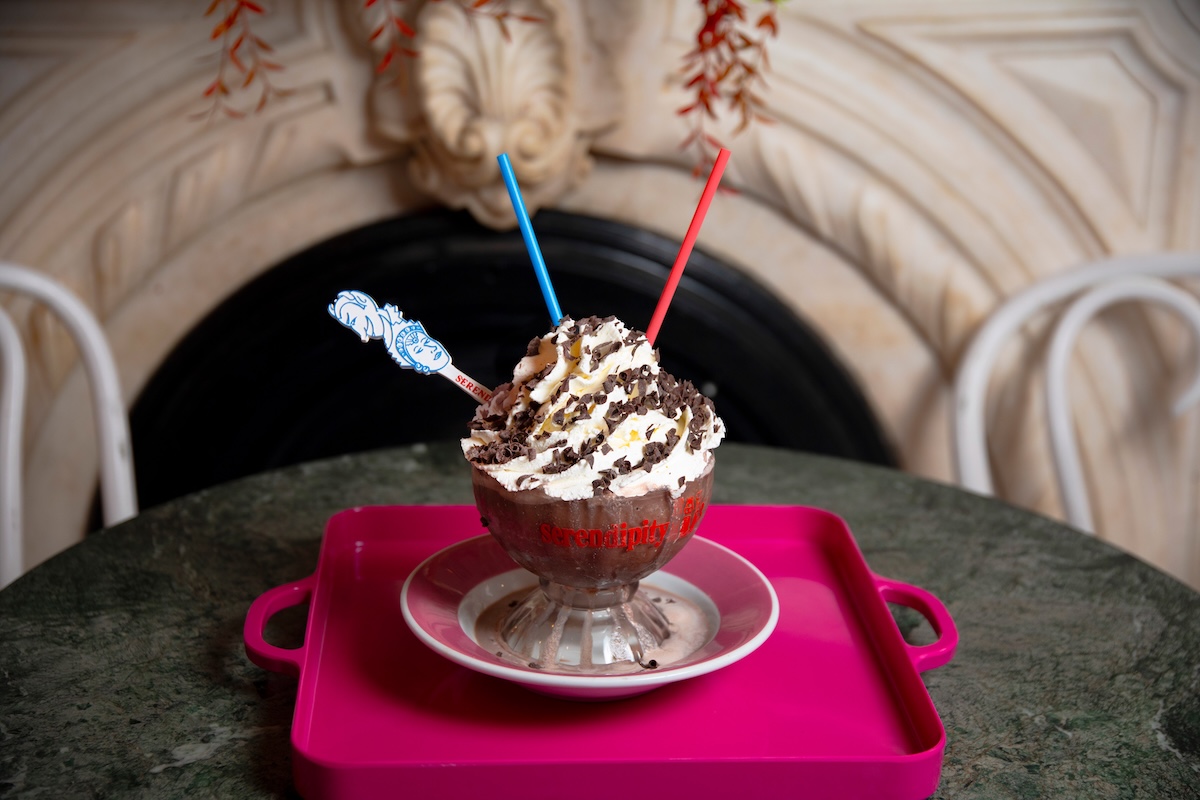 The iconic frozen hot chocolate. | Photo courtesy of Serendipty3 nyc