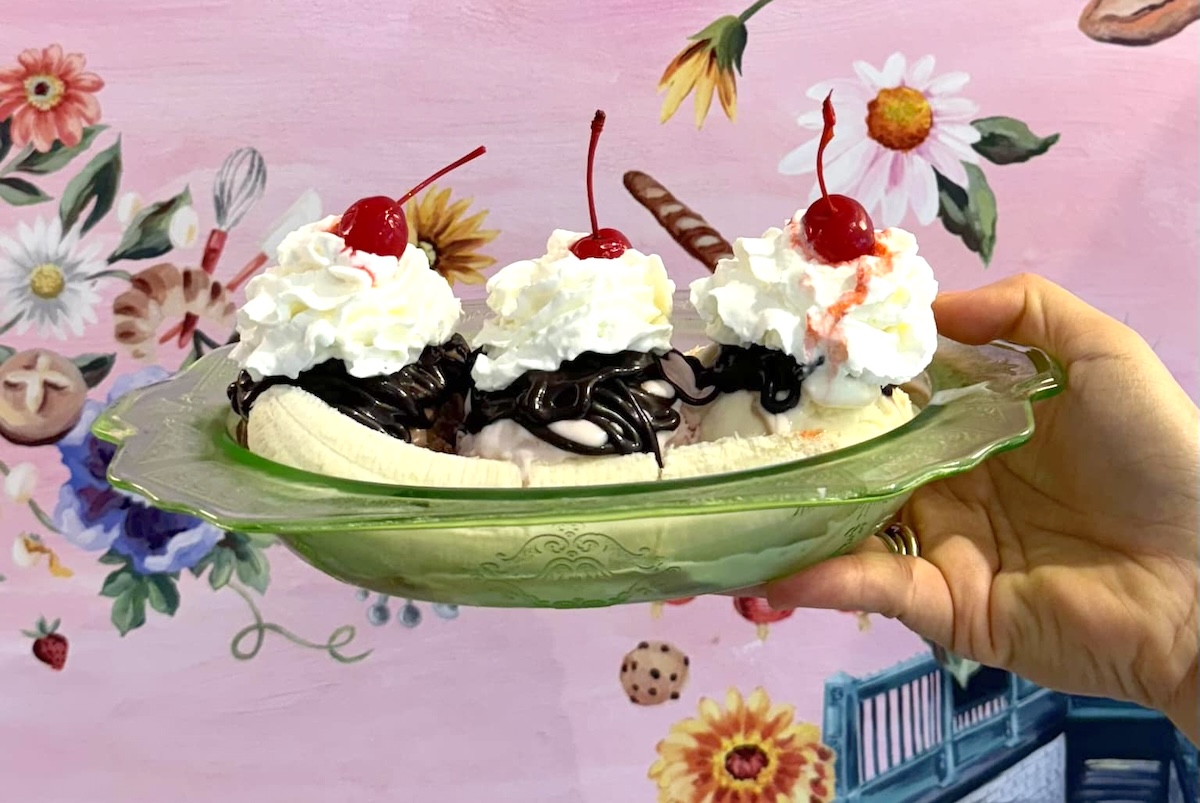Time for a classic banana split. | Photo courtesy of Julia Jean’s 