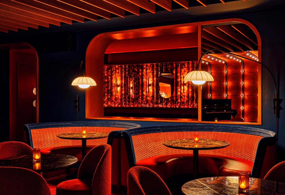 The theater comes alive at So and So's, just through the decor. | Photo by Read McKendree