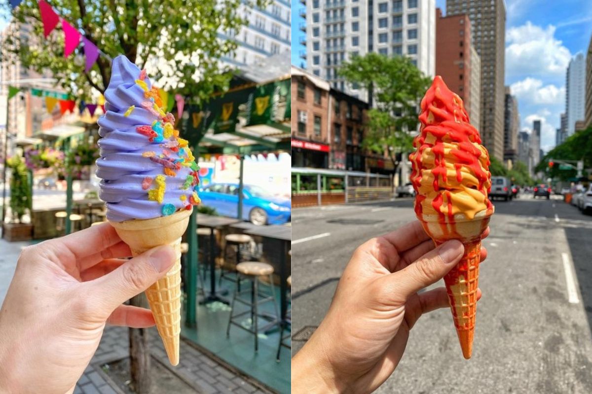 So many gorgeous swirls of ice cream. | Photo courtesy of Soft Swerve