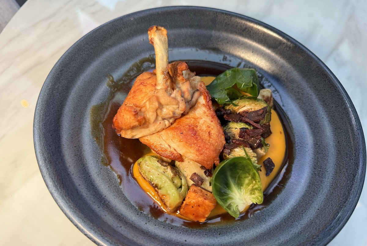 NYC_pan_seared_chicken_breast_by_Jenna_Clark Highball - DiningOut Pan-seared chicken to go with your drink at Highball in NYC. | Photo by Jenna Clark