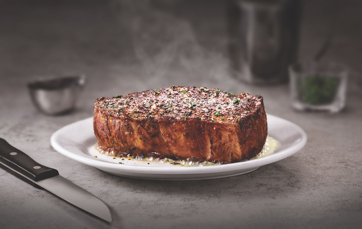 The New York Strip at Ruth's Chris Steak House, the favorite cut of founder, Ruth Fertel. | Photo by Ruth's Chris Steak House