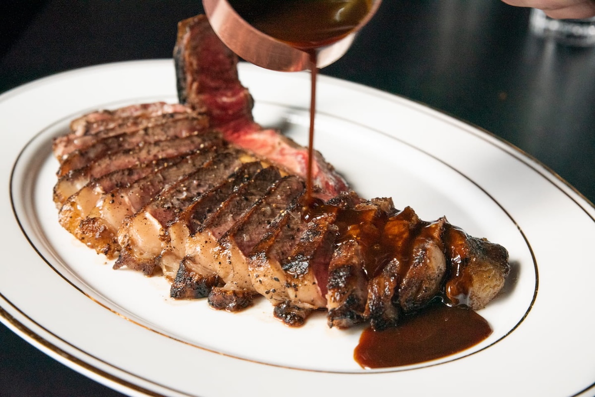 Pair a mocktail with a juicy steak. | Photo courtesy of Maple and Ash