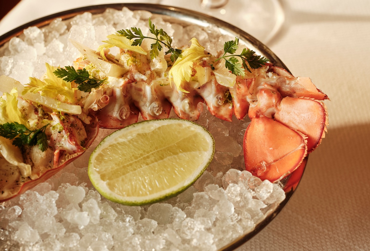 Elegance abounds in the setting and in the food. | Photo courtesy of Major Food Group