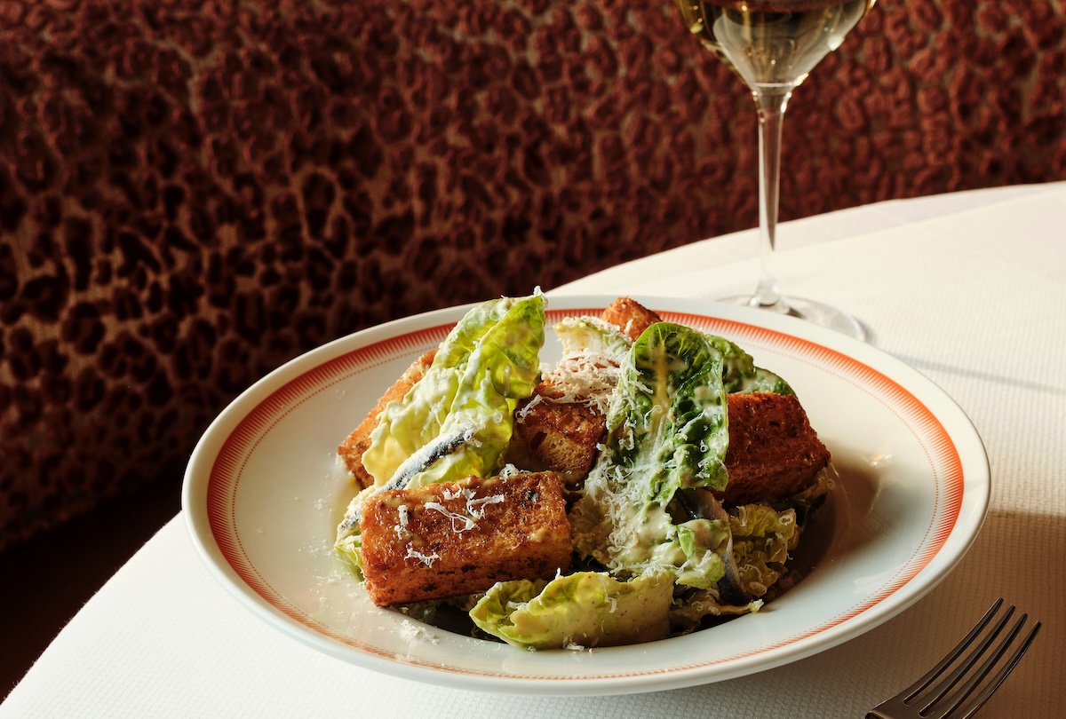 Even the salad has an air  of elegance. | Photo courtesy of Major Food Group