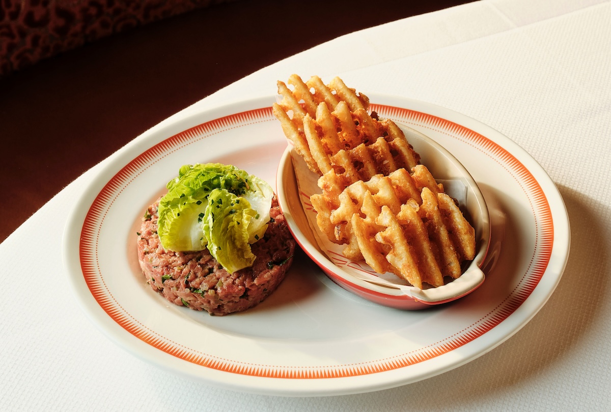 Beef tartare at the Ra Ra Room. | Photo courtesy of Major Food Group