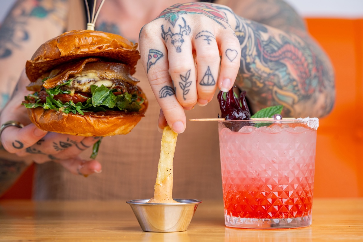 The fries here are cooked in beef tallow. | Photo courtesy of Sexy Burger