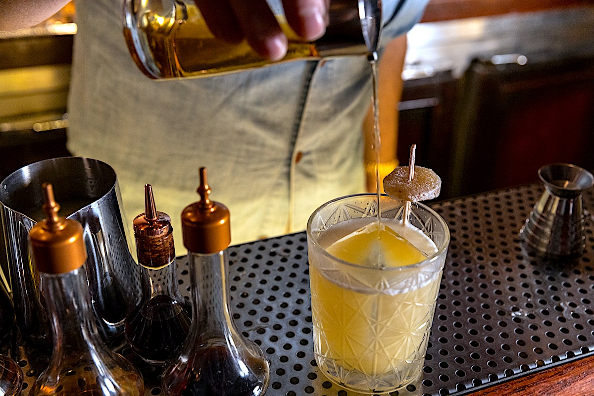 You can still find Sam Ross pouring and creating cocktails. | Photo courtesy of Attaboy