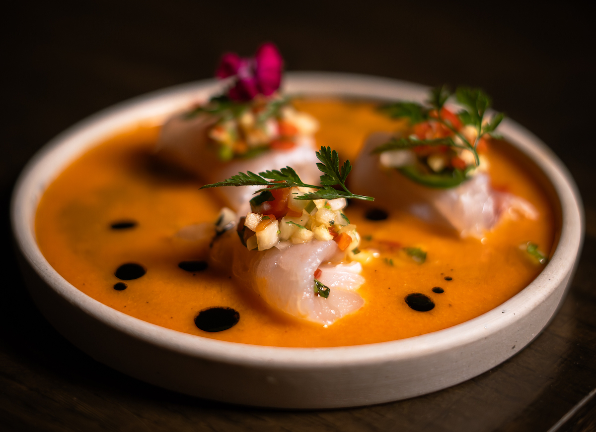 Seasonal ceviche at Pata Negra. | Photo by Pata Negra