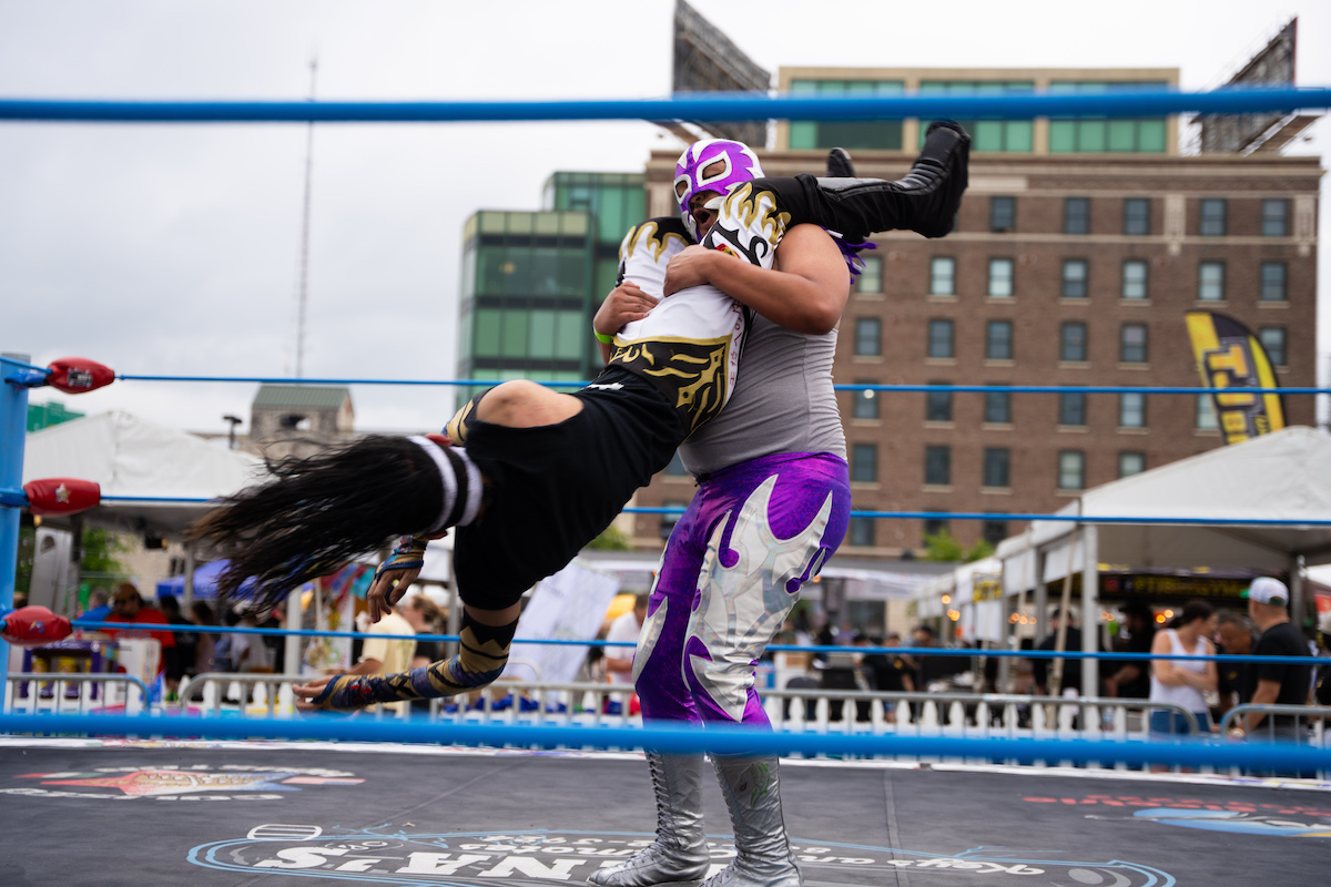 TT-111 - DiningOut Lucha libre at Top Taco Houston. | Photo by Swizzle Media LLC